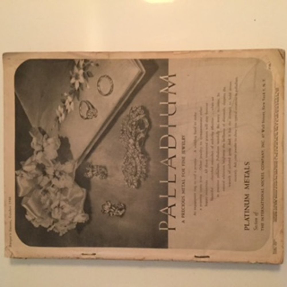 Harper’s Bazaar October 1946- Missing cover